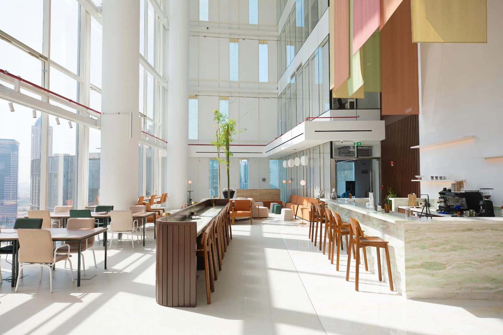 Centrum cafe area